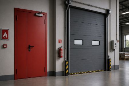 Такие разные – такие безопасные: противопожарные двери и ворота