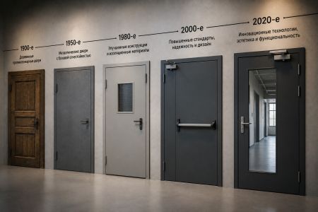 Эволюция противопожарных дверей